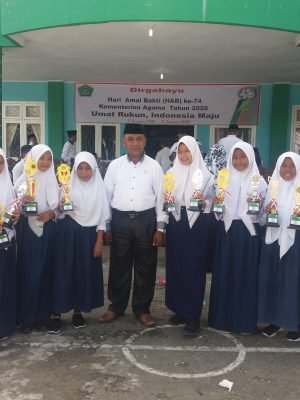 Juara Umum HAB Ke 74 Kemenag Sula